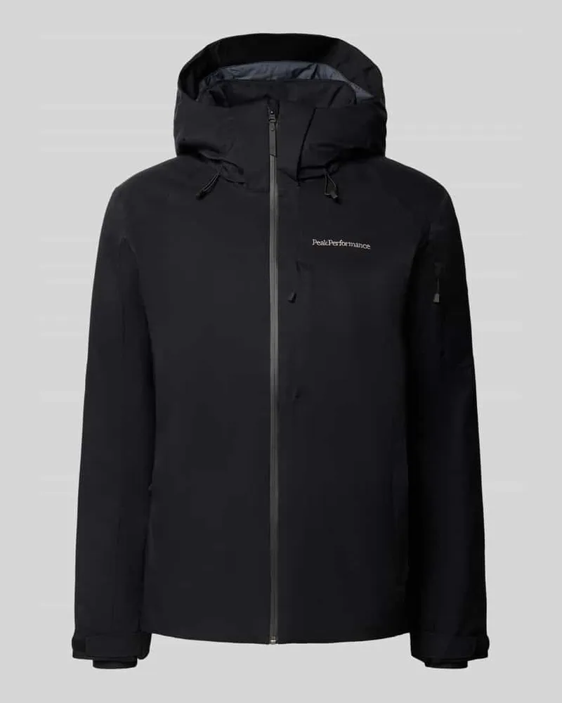 Peak Performance Jacke mit Napoleontasche Modell 'Maroon Black
