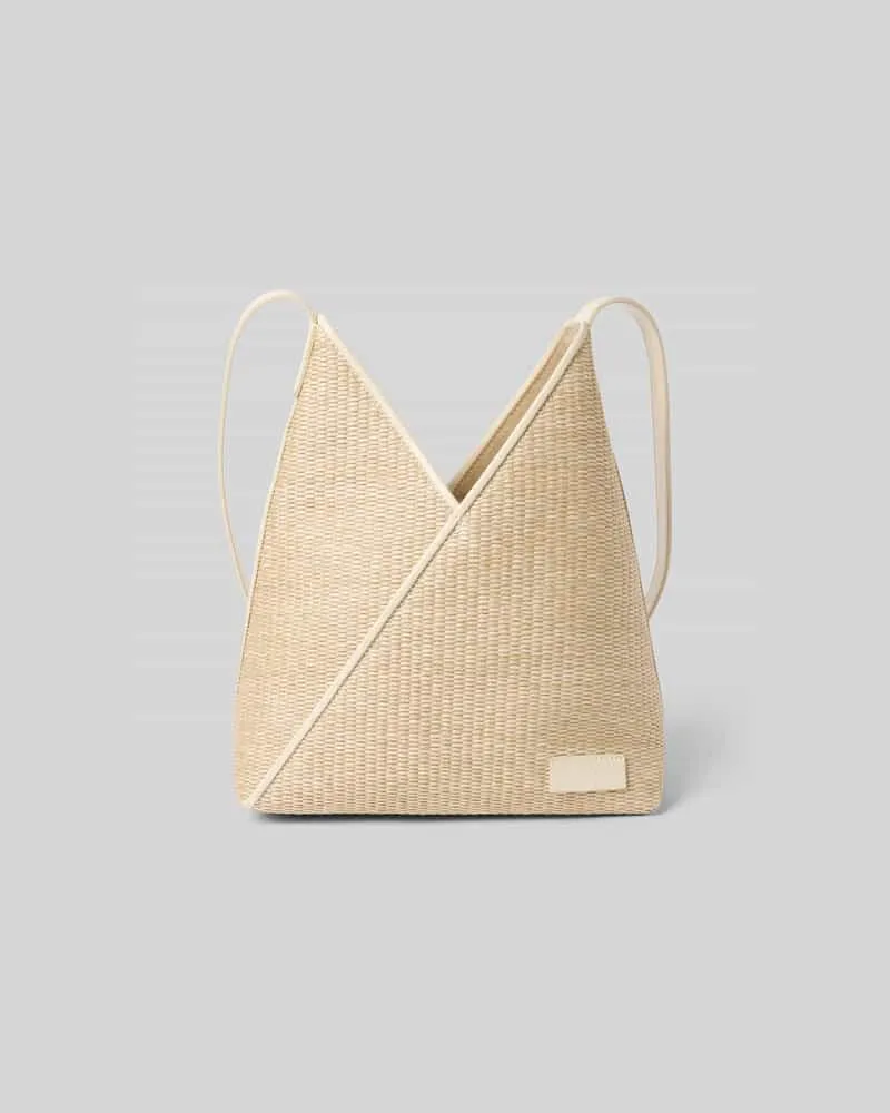 Maison Margiela Handtasche mit Logo-Detail Black