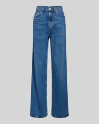 Tommy Hilfiger High Waist Wide Leg Jeans im 5-Pocket-Design Modell 'CLAIRE Jeansblau