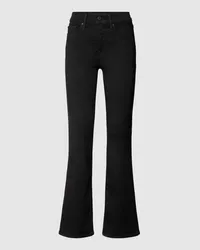 Levi's Shaping Bootcut Jeans mit Stretch-Anteil Modell '315 Black