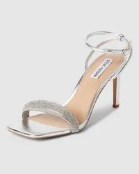 Steve Madden Sandalette mit Strasssteinbesatz Modell 'ENTICE Silber