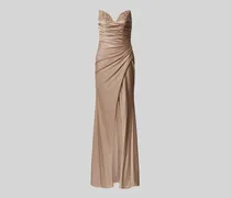 Abendkleid mit Gehschlitz