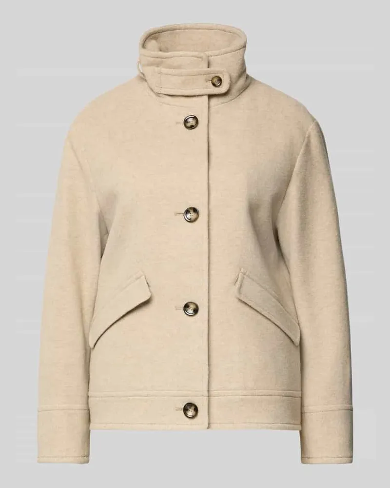 cinque Regular Fit Jacke aus Woll-Mix Modell 'Astoria Beige