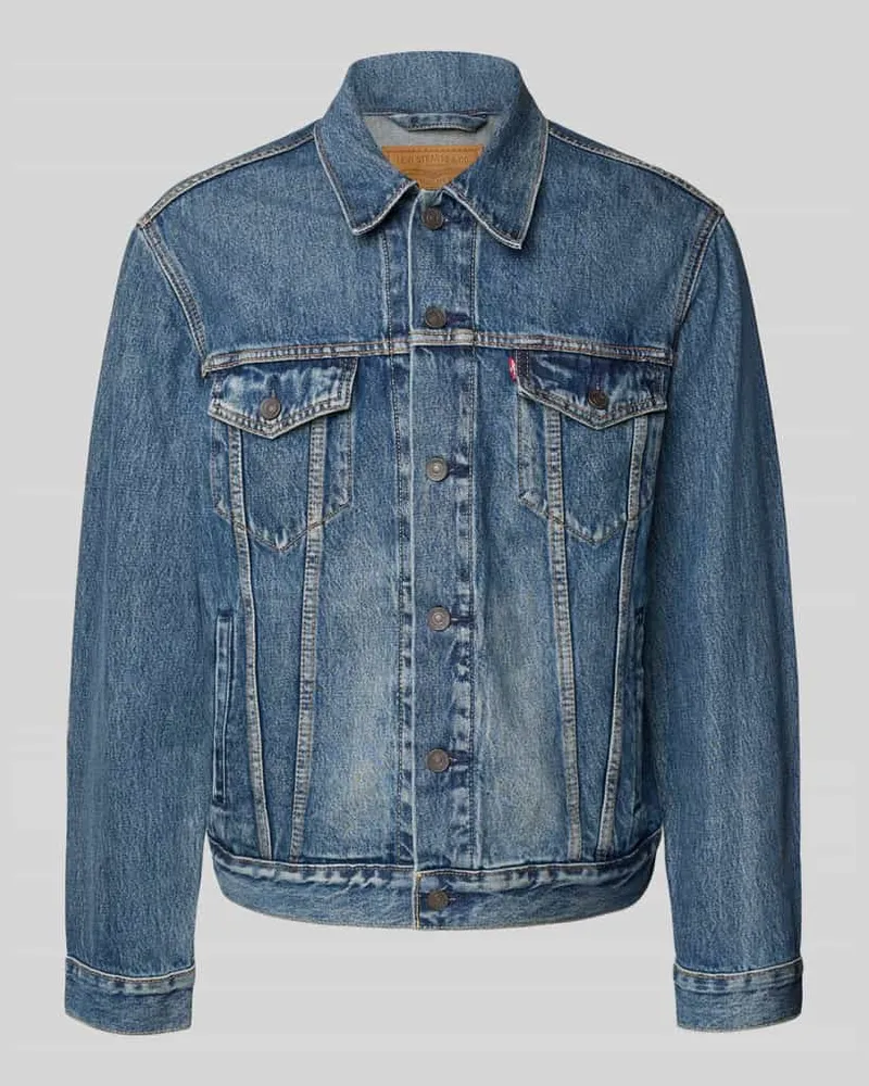 Levi's Jeansjacke mit Label-Detail Modell 'THE TRUCKER JACKET Jeansblau
