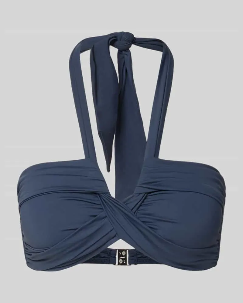 Seafolly Australia Bikini-Oberteil in Falten-Optik Modell 'Collective Dunkelblau