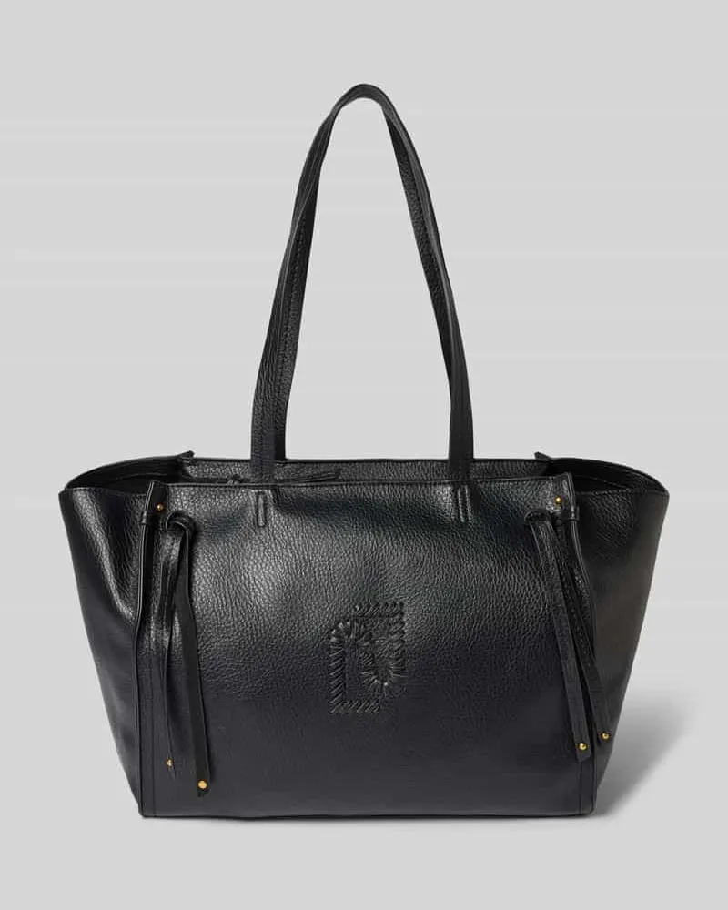 Liu Jo Tote Bag mit Logo-Detail Modell 'Lapis Black