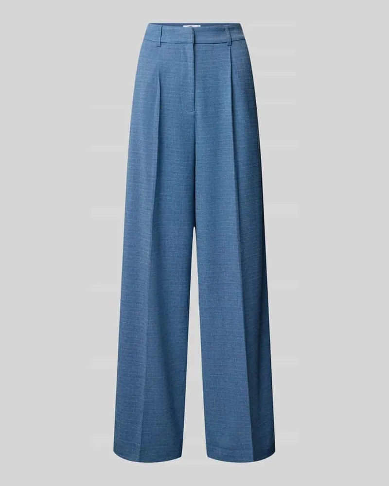 Rich&Royal Stoffhose mit Bundfalten Bleu