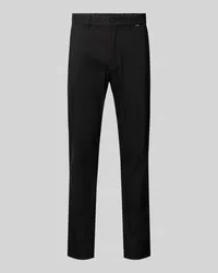 Calvin Klein Tapered Fit Hose mit Label-Detail Modell 'TECH Black