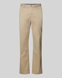 Tommy Hilfiger Regular Fit Chino mit Gürtelschlaufen Modell "MERCER 1985 Beige