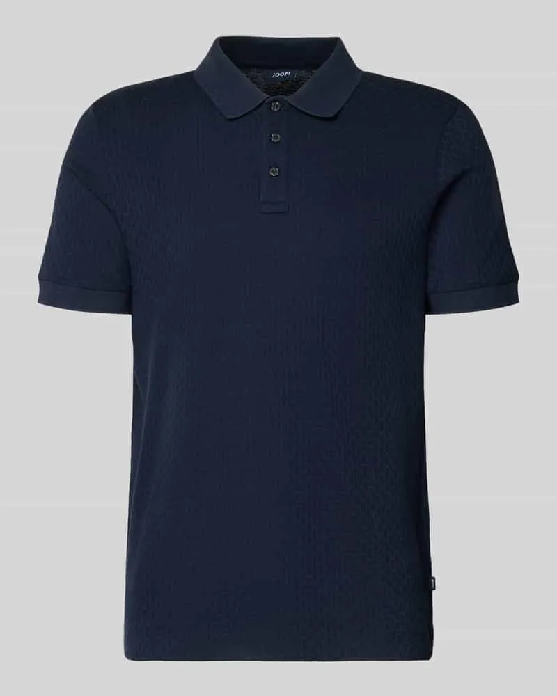 JOOP! Poloshirt mit kurzer Knopfleiste Modell 'Roni Marine