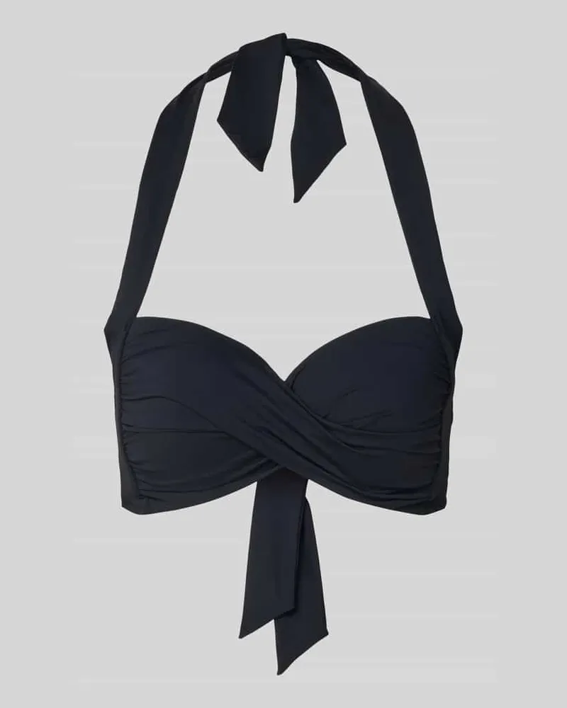 Seafolly Australia Bikini Oberteil mit Raffungen Modell 'Twist Black