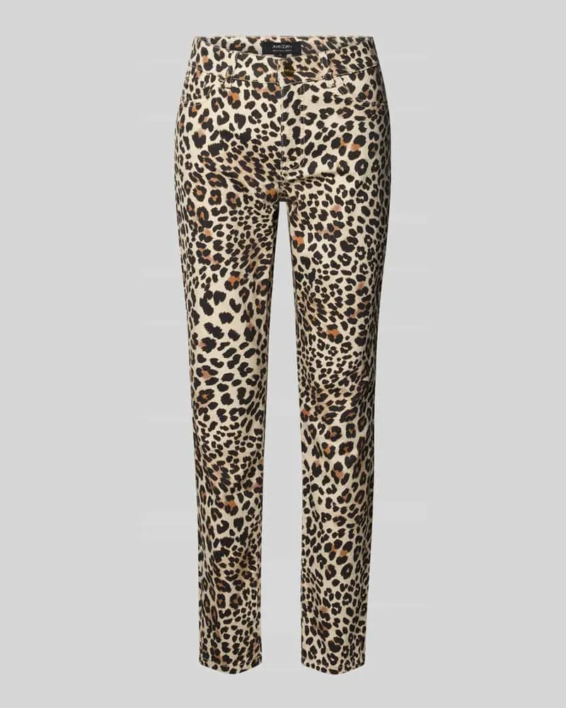 Marc Cain Jeans mit 5-Pocket-Design Camel