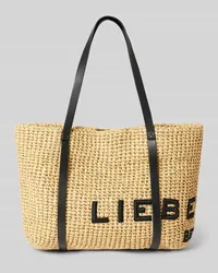 Liebeskind Shopper mit Label-Detail Beige