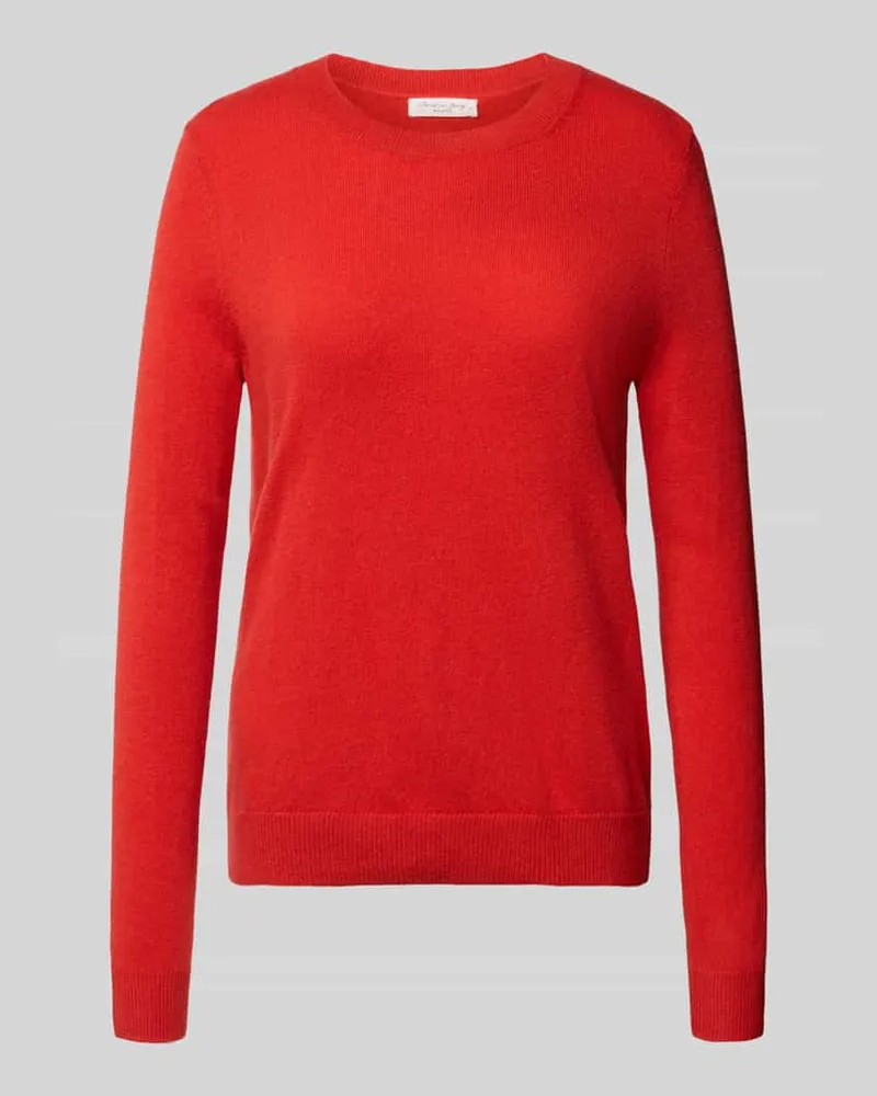 Christian Berg Strickpullover aus reinem Kaschmir Rot