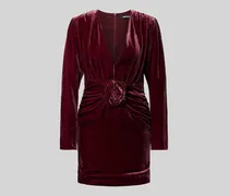 Minikleid aus Viskose-Mix