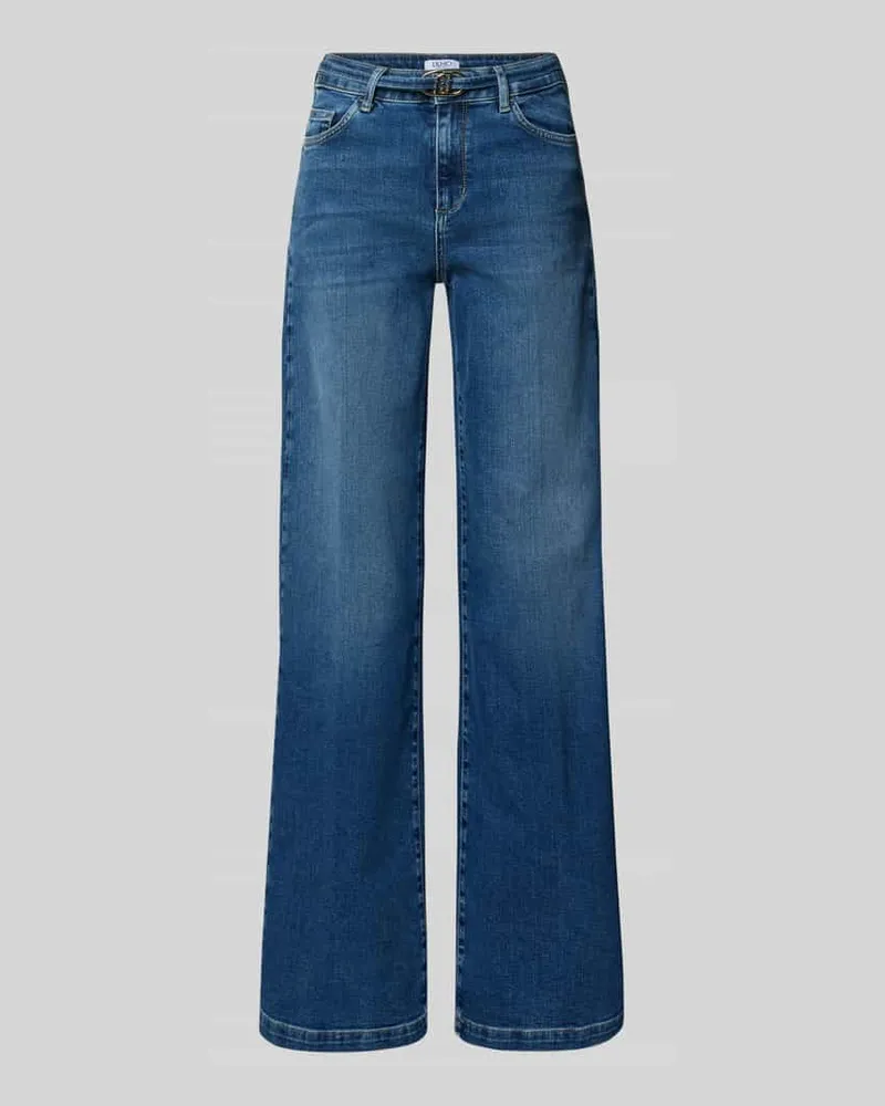 Liu Jo Flared Jeans mit 5-Pocket-Design Blau
