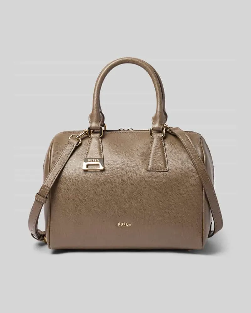Furla Handtasche mit Tragehenkeln Modell 'OLIVIA Mittelgrau