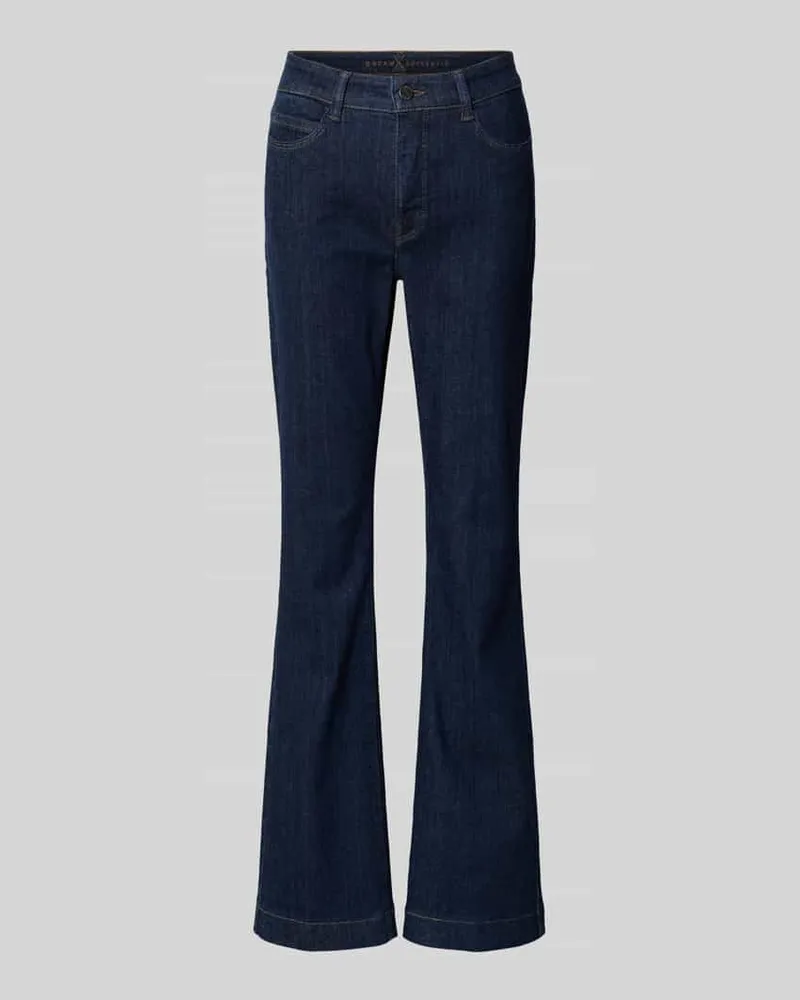 MAC Jeans Bootcut Jeans mit Eingrifftaschen Modell 'DREAM BOOT AUTHENTIC Marine