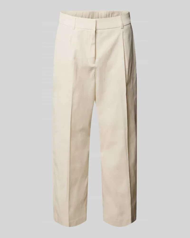 someday. Cropped Hose mit Bügelfalten Modell 'Cisan Flow Sand