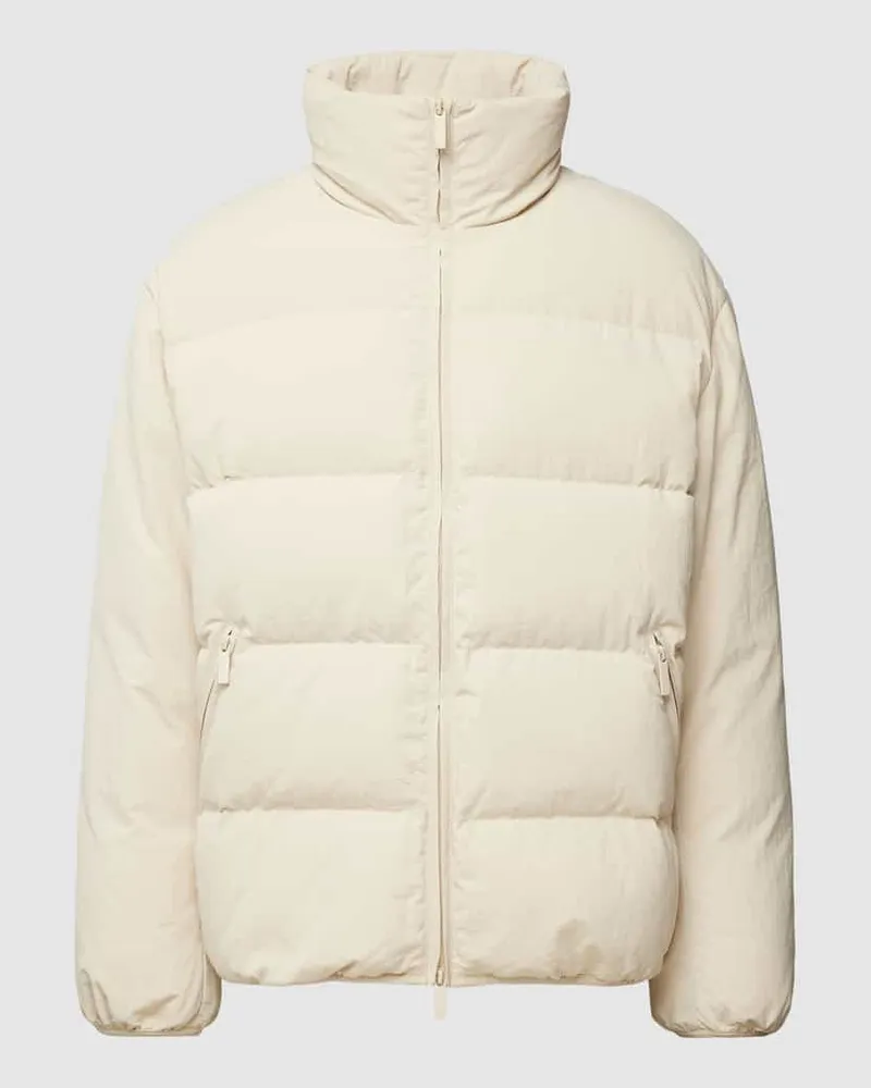 Calvin Klein Steppjacke mit Zweiwege-Reißverschluss Offwhite