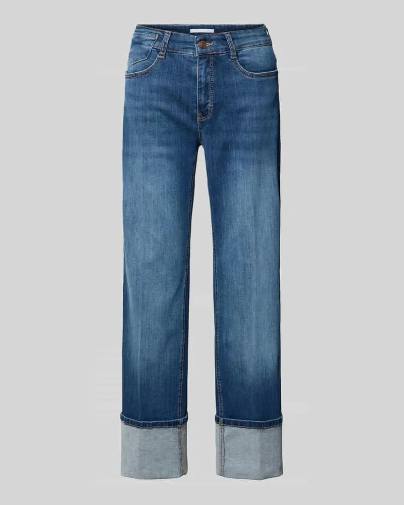 MAC Jeans Jeans mit 5-Pocket-Design Modell 'LAURA Blau