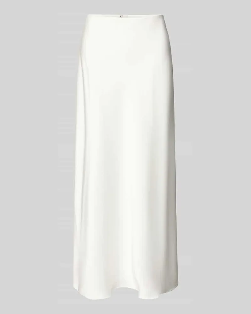 Vera Mont Satinrock mit elastischem Bund Weiss