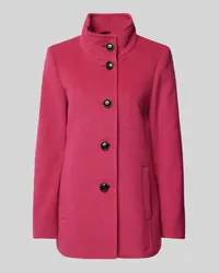 Fuchs Schmitt Wolljacke mit Stehkragen und Knopfverschluss Pink