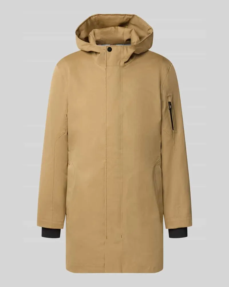 G-Lab Regular Fit Jacke aus Baumwoll-Mix Modell 'Globe Evo Sand