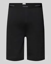 Calvin Klein Sweatshorts mit Label-Details Black