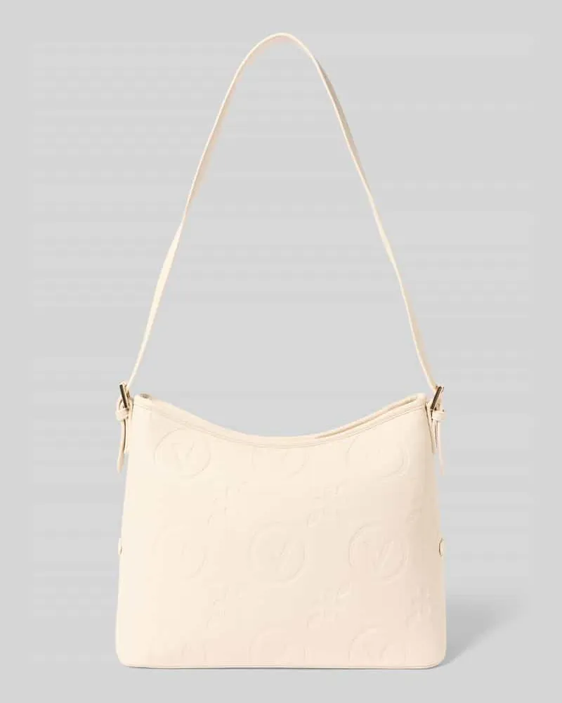 Valentino Bags Hobo Bag mit Label-Details Modell 'SAMBA Ecru