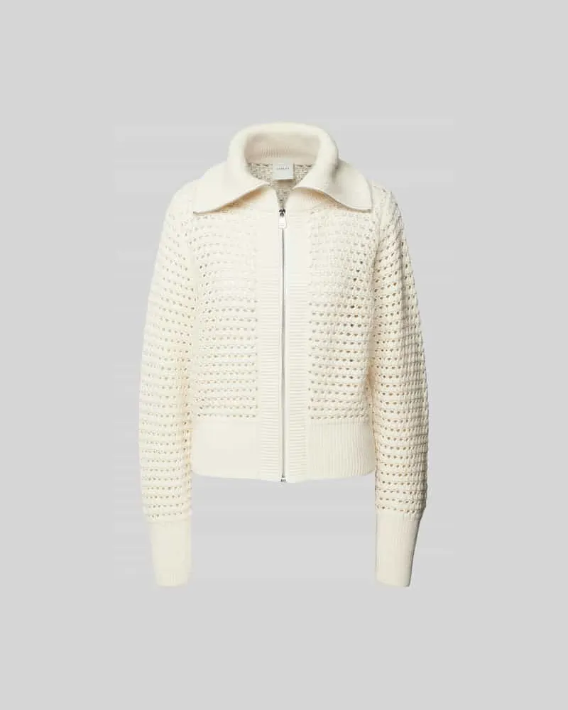 Varley Cardigan in Strick-Optik Ecru