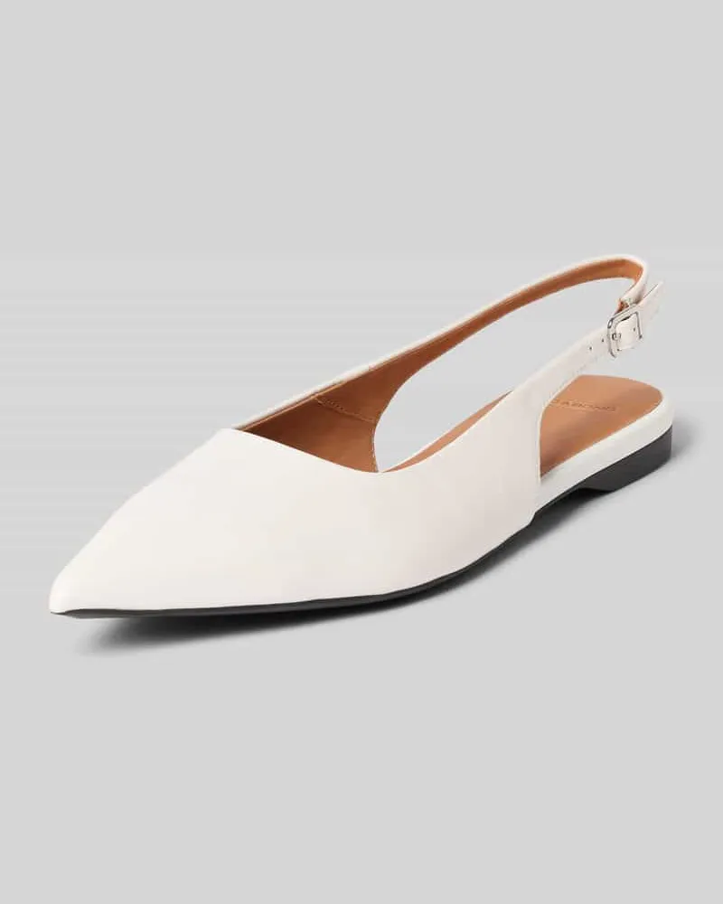 Vagabond Slingbacks aus echtem Leder Modell 'HERMINE Weiss