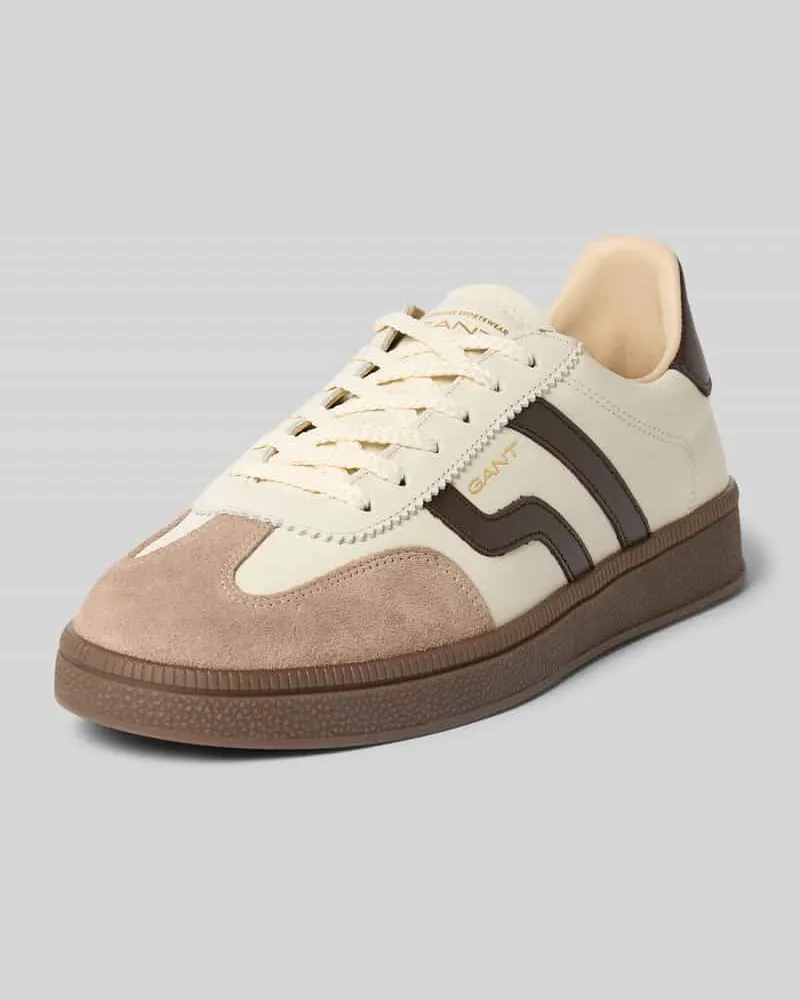 Gant Sneaker aus echtem Leder Modell 'Cuzima Offwhite