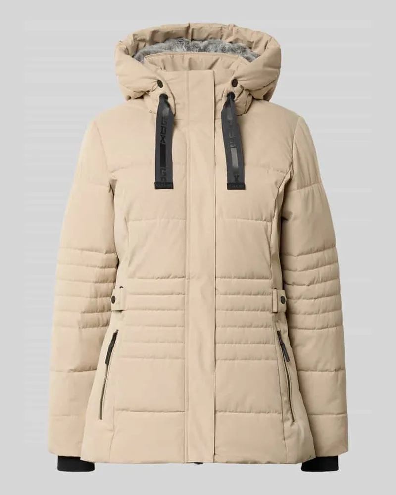 G.I.G.A. DX Steppjacke mit verdecktem Zweiwege-Reißverschluss Ecru