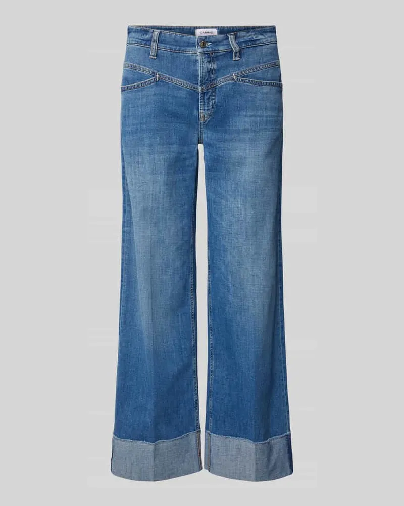 Cambio Jeans mit Eingrifftaschen Modell 'ANTONIA Blau