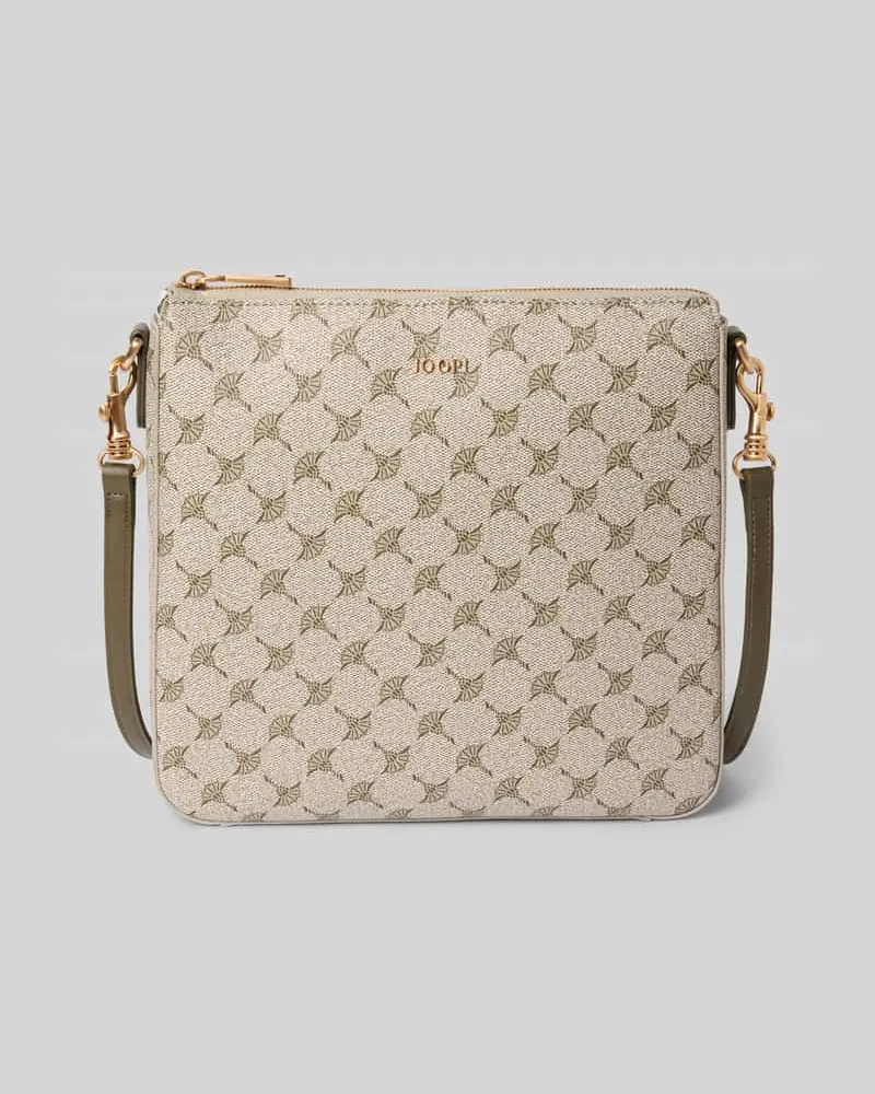 JOOP! Shoulder Bag mit Logo-Applikation Modell 'Jasmina Schlamm