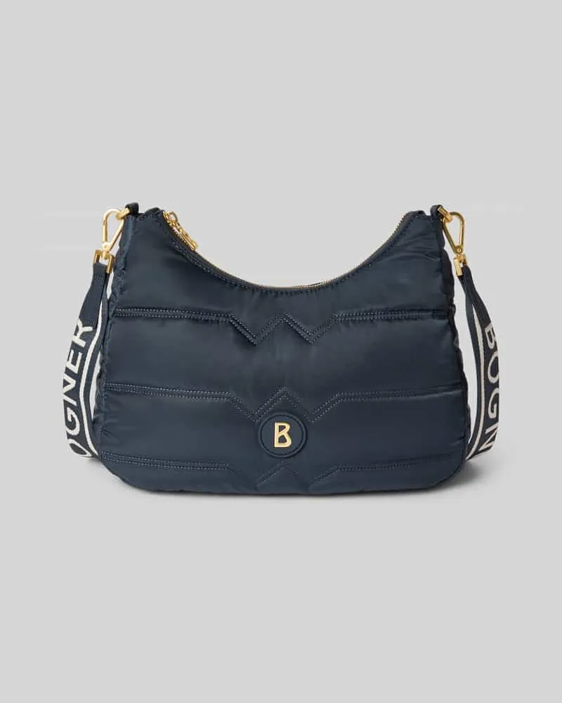 Bogner Shoulder Bag mit Steppnähten Modell 'Wallis Marine
