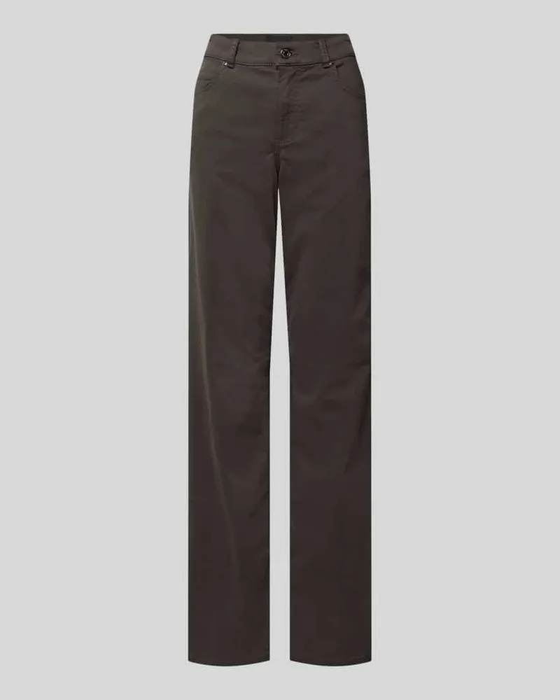 ANGELS  Stoffhose mit 5-Pocket-Design Modell 'LARA Graphit