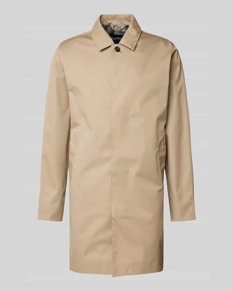 Barbour Mantel mit Leistentaschen Modell 'Rokig Sand
