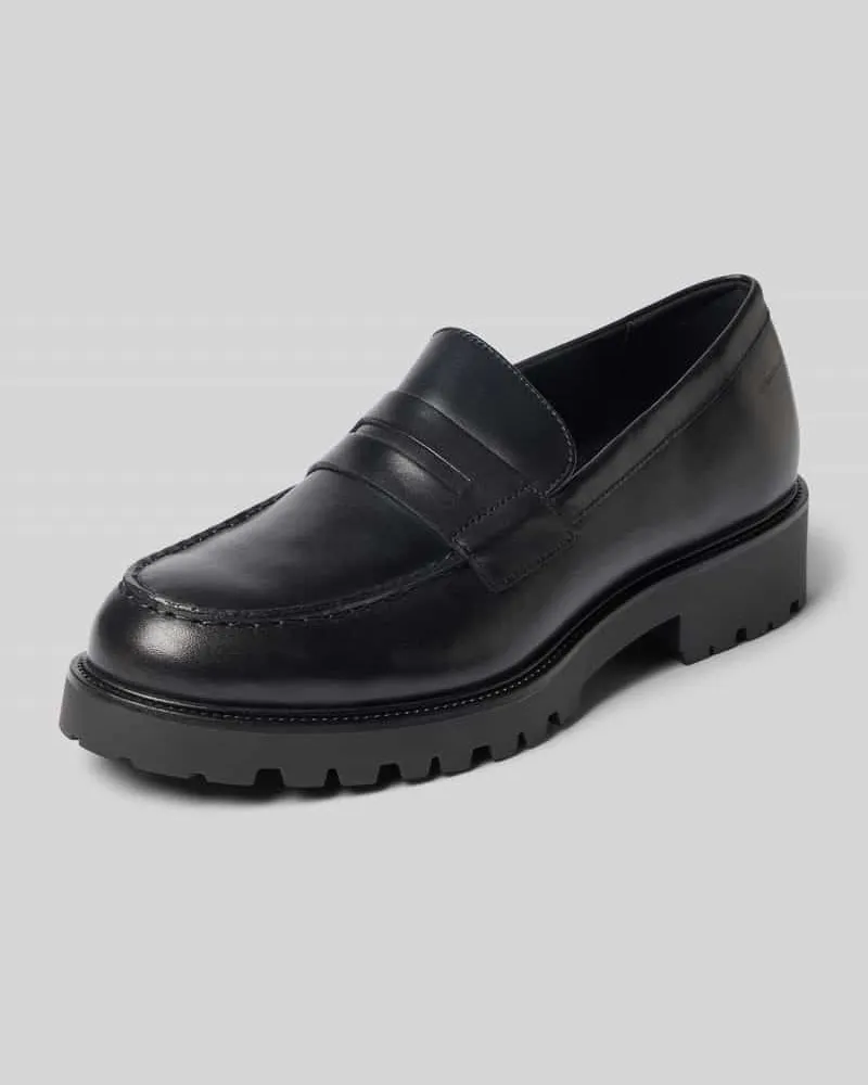 Vagabond Loafer aus echtem Rindsleder Modell 'KENOVA Black