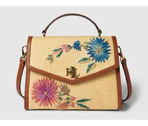 Shoulder Bag mit floralem Motiv Modell 'SOPHEE
