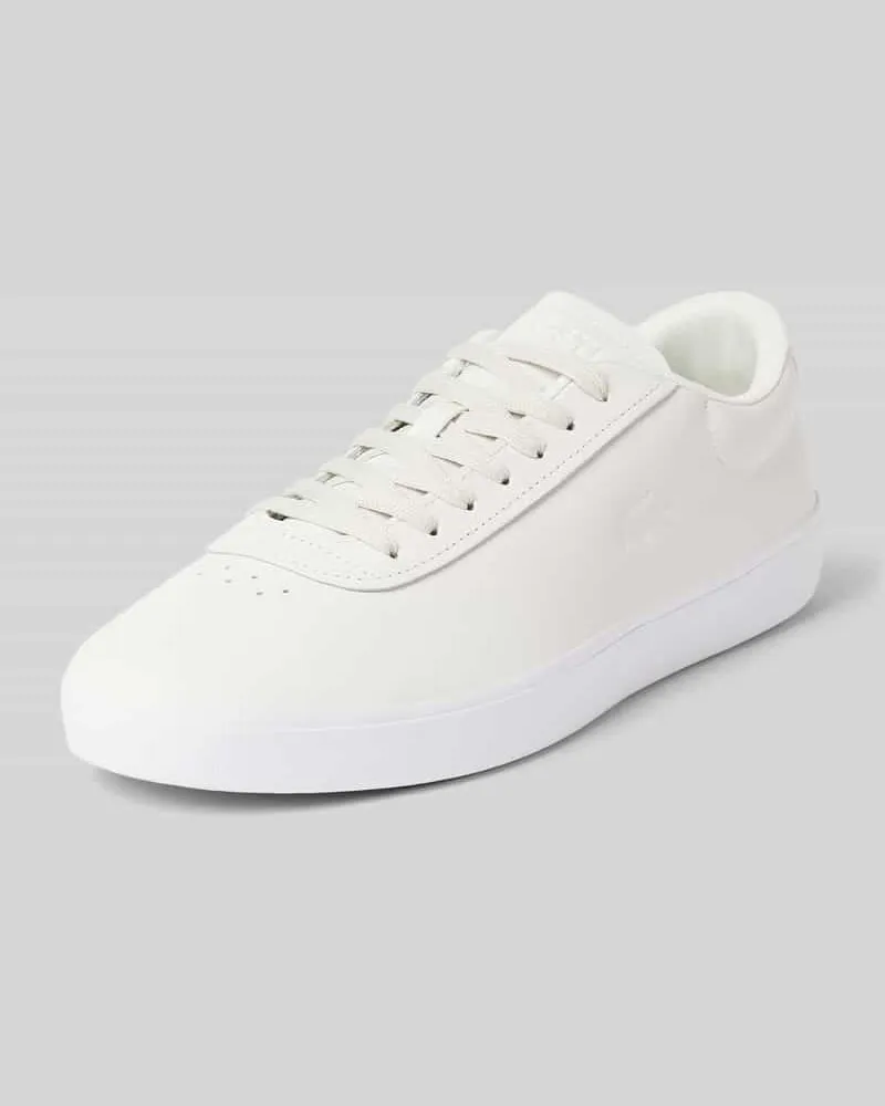 Lacoste Sneaker mit Label-Details Modell 'BASESHOT EVO Weiss