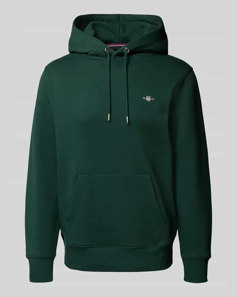 Gant Hoodie mit Kapuze Dunkelgruen