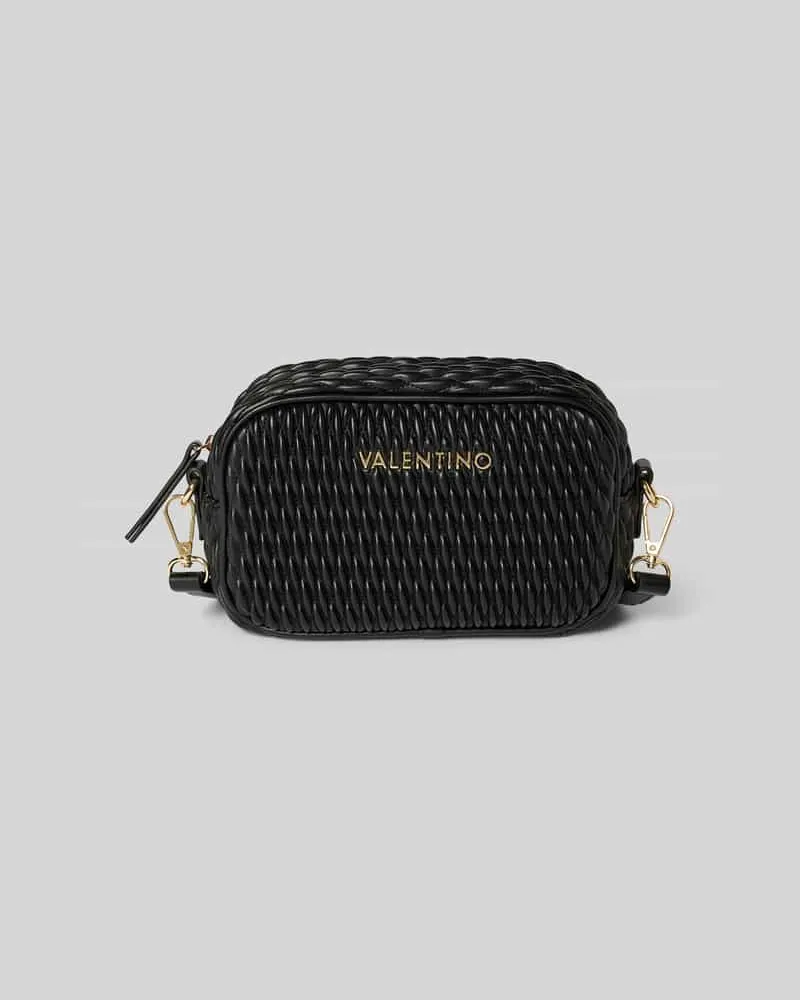 Valentino Bags Crossbody Bag mit Label-Applikation Black