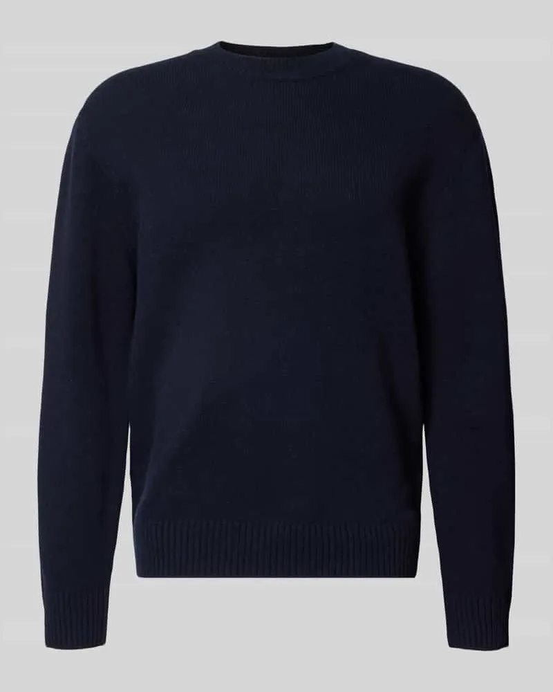 Closed Pullover aus reiner Wolle Jeansblau