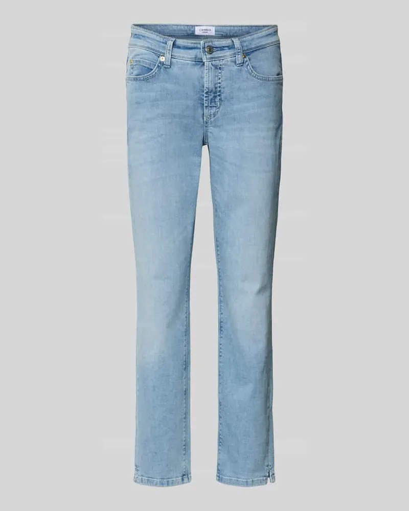 Cambio Regular Fit Jeans aus Baumwoll-Mix Modell 'PIPER Jeansblau