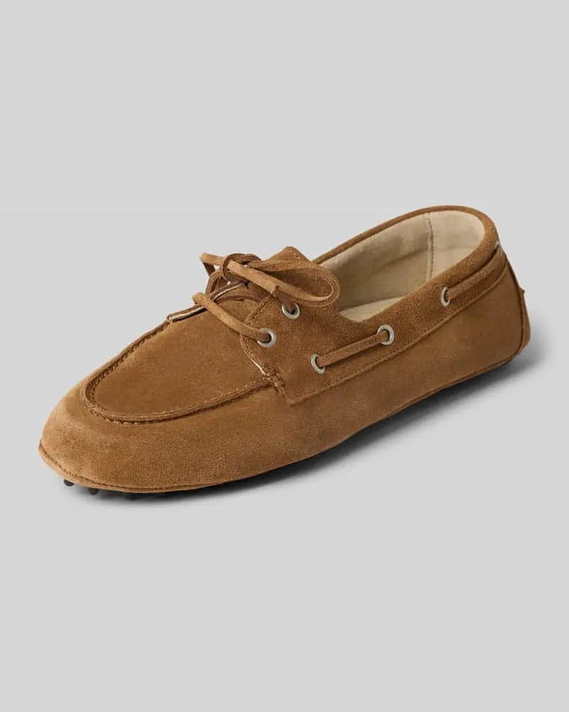 Copenhagen Mokassins mit Schnürung Modell 'CPH545 Camel