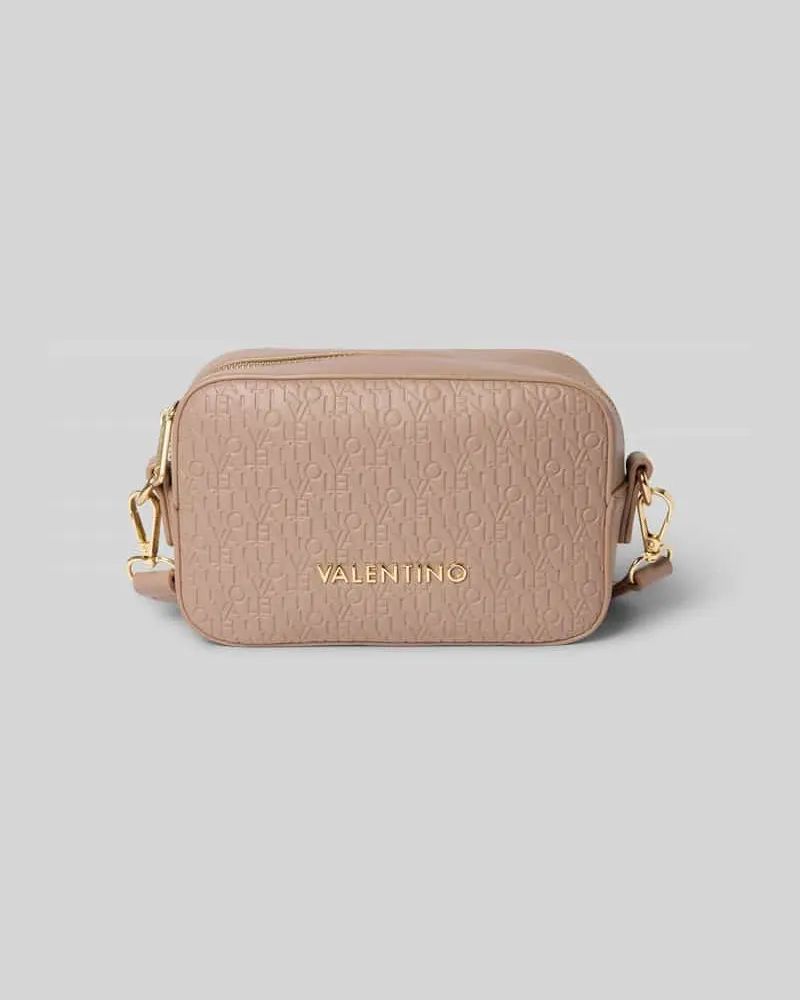 Valentino Garavani Umhängetasche in Leder-Optik Modell 'FALAK Taupe