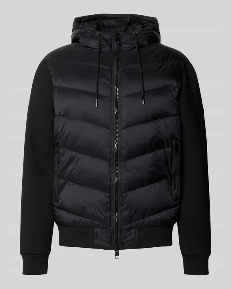 Antony Morato Slim Fit Jacke mit Steppnähten Black