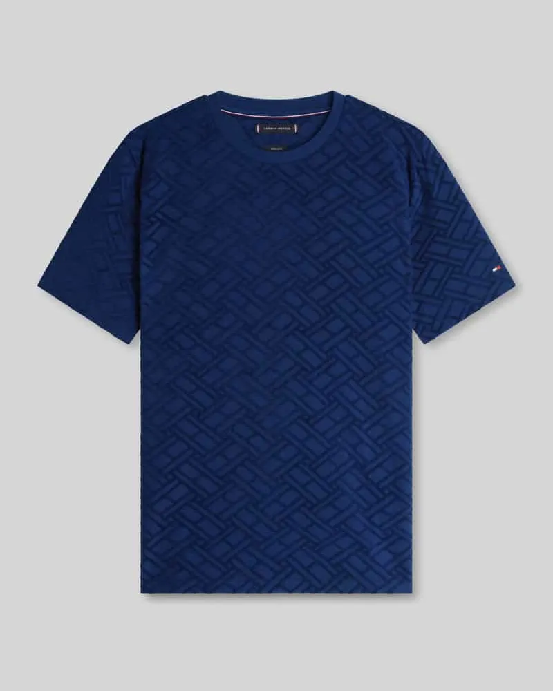 Tommy Hilfiger Regular Fit T-Shirts aus reiner Baumwolle Marine